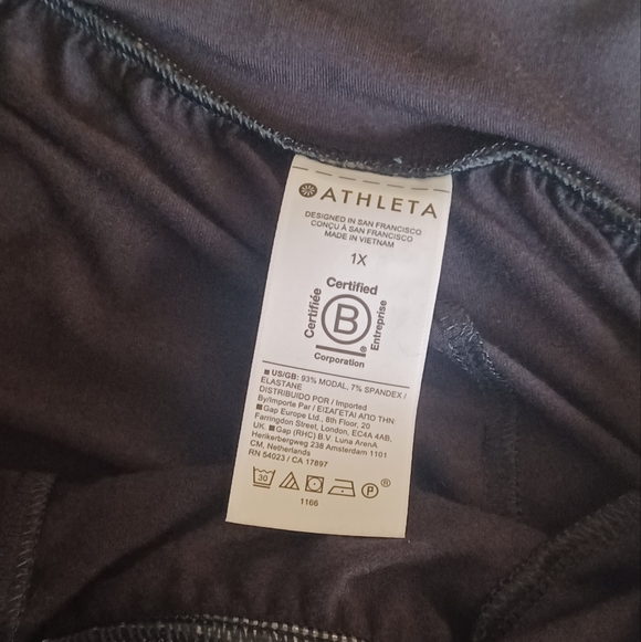Athleta Black Draped Pant - Picture 6 of 7